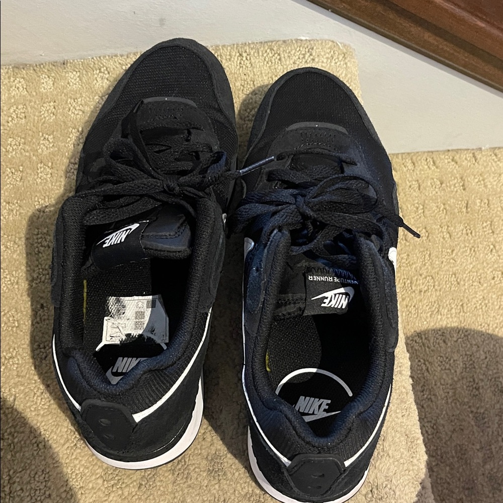 Nike Black and White Athletic Shoes